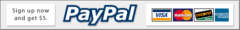 We accept payment through PayPal!, the #1 online payment service!